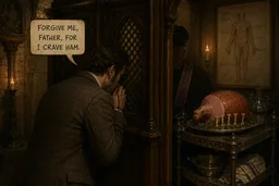 FORGIVE ME, FATHER, I WANT TO EAT MEAT