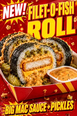 FISH FINGERING ROLLS IN SAUCEY SEDUCTION