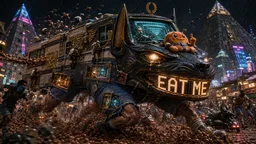 MONSTER TRUCKS EATING THE CITY'S SOUL