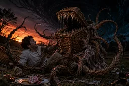 BASKET OF TERROR HAVING YOU FOR LUNCH