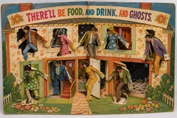 GHOSTS SHOVING PEOPLE OUT OF THEIR OWN HOMES