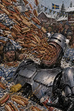 ROBOT REVERSE OPPOSITE VOMIT DOG